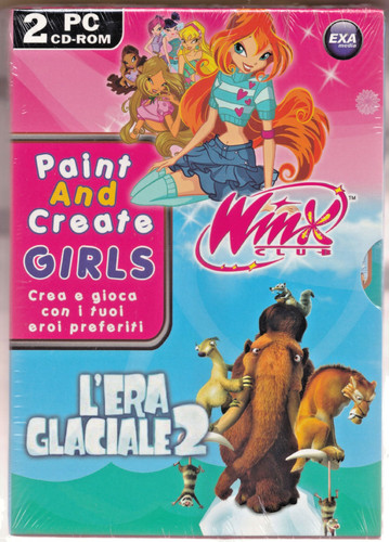 Box winx club paint and - winx,